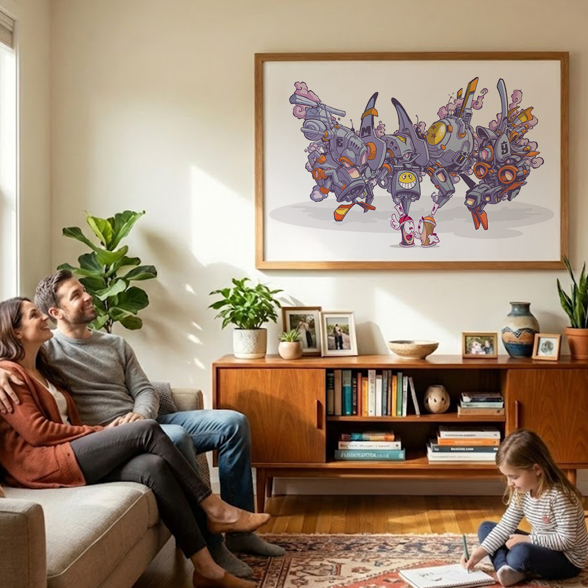 MechaMoy – Print street art inspiré de Dragon Ball – Image 3